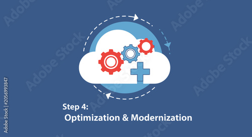 Fotografie Business optimization and modernization process.