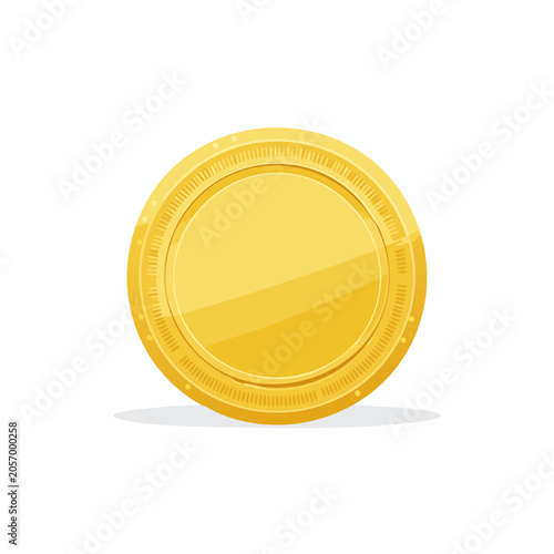 Golden gear icon isolated on transparent background
