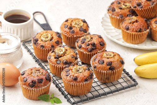 Cuadro en lienzo Muffin Pisang