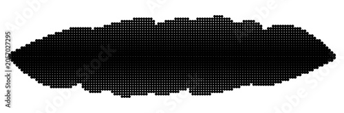 Photos Wide Black Halftone Dotted Horizontal Copy Space Area for Text, Abstract Modern