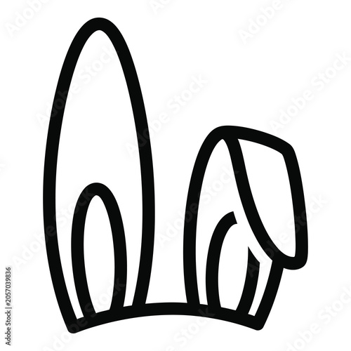Fotografie Simple line art of a crown or tiara headpiece jewelry  elegant royal accessory i