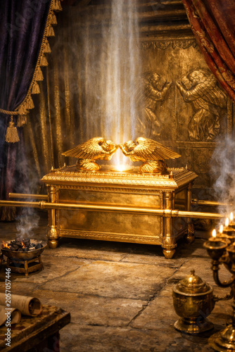 Ark of the Covenant Inside the Holy of Holies