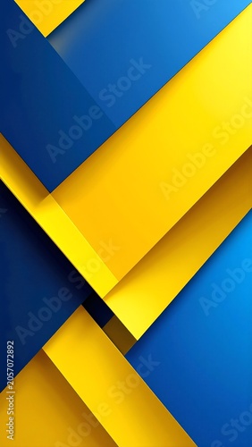 abstract blue and yellow background