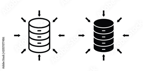 Foto Data aggregation icon