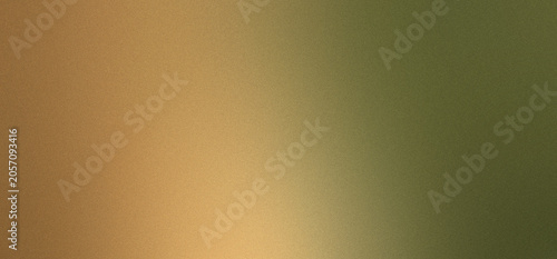 Khaki and Olive Green grainy color gradient background retro noise texture effect web banner header backdrop design 