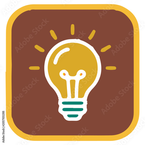 Minimal Home Webpage App Outline Illustration Design