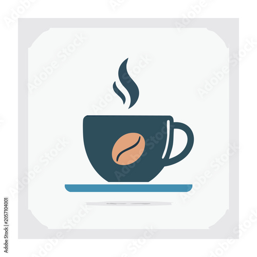 Flat play button icon on transparent background