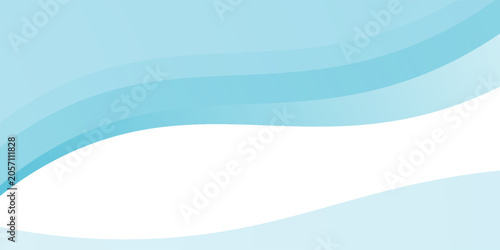 Abstract blue waves background, minimal waves design concept