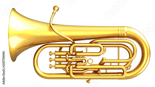 euphonium ユーフォニアム 3DCGレンダリング画像 透過png