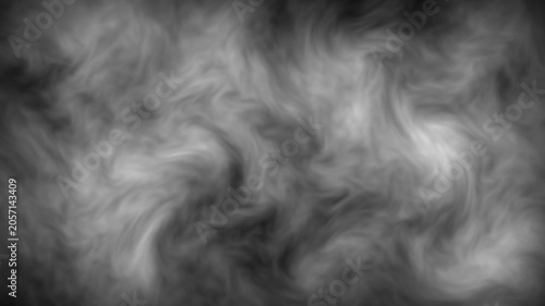 Abstract swirling smoke pattern with dark and light contrasts