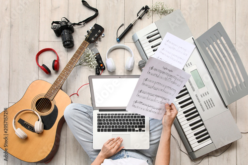 Creative music production a...