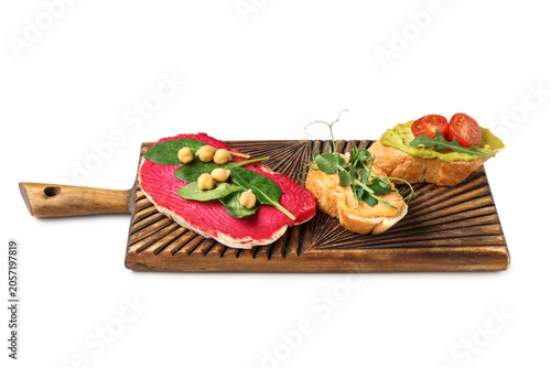 Wooden board of different s...