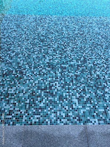 blue mosaic background