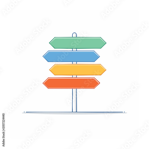 Stacked colorful trays on tiered stand