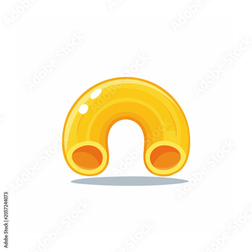 Yellow smiley face 3D render