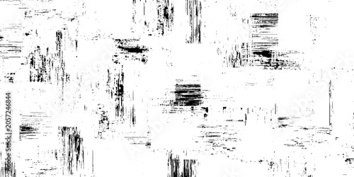 Grunge texture background with black and white abstract distressed pattern vector