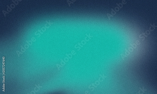 Abstract background displays a smooth gradient of deep teal and cyan hues with a grainy texture that creates a soft aesthetic suitable for modern digital project designs.