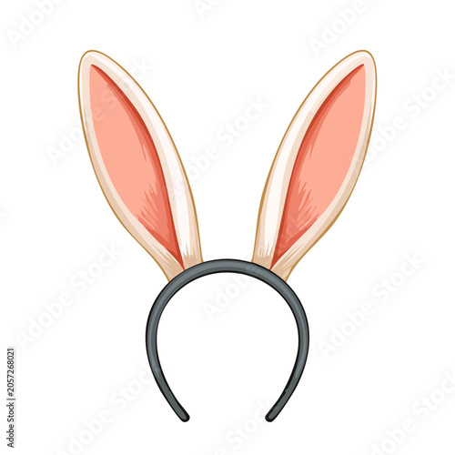 Minimalist pink wireless headphones isolated