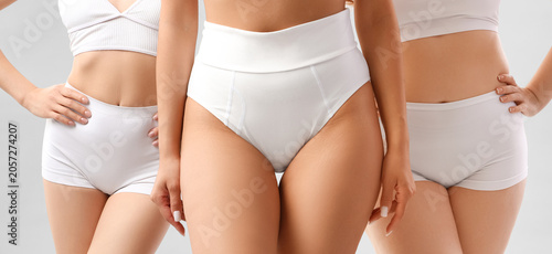 Young body positive women i...