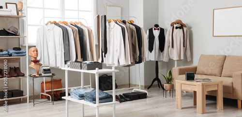 Interior of stylish boutiqu...