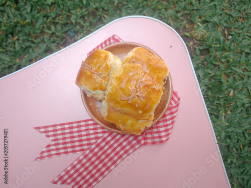 homemade banana bolen or bolen pisang