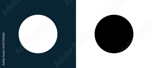Two-color cd burning outline icon pair in black and white, editable stroke vector illustration for web, mobile apps, UI design, branding, and print from Music