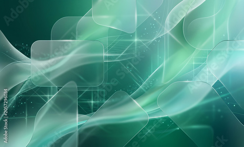 light green abstract background for design 