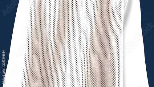 White Sportswear Jersey Fabric Texture