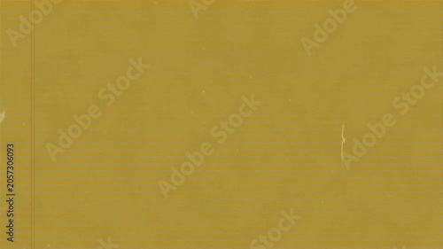 Animated Vintage Notebook Paper Background Loop
