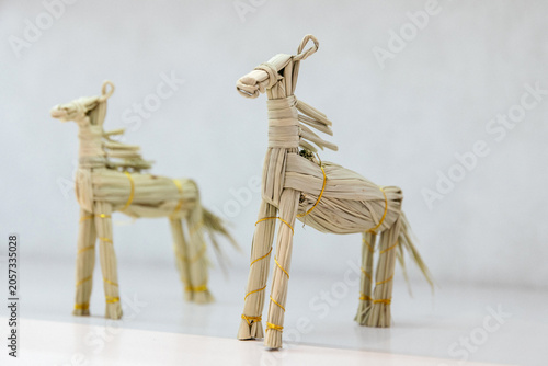 Photography Straw Horse Made in Shanghai, China