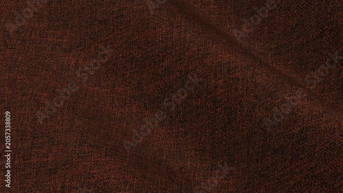 Italian Brown Wool Fabric shimmering in rich chocolate waves of soft warm premium material texture for tailored autumn overcoats and menswear