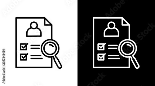 Criteria Icon Sheet Black And White