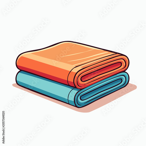 Stack of Folded Towels