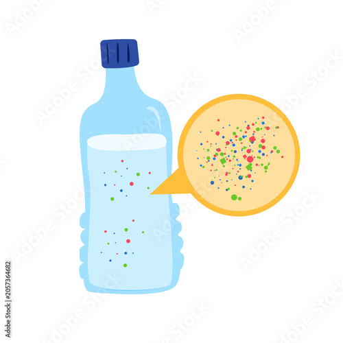 plastic pollution to microplastic impact