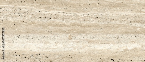 Seamless Travertine Stone Texture Warm Ivory Beige Tones Natural