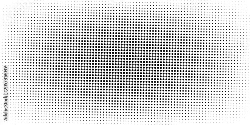 Halftone gradient. Dotted gradient, smooth dots spraying and halftones dot background seamless horizontal geometric pattern vector template set eps 10