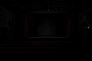 dark room