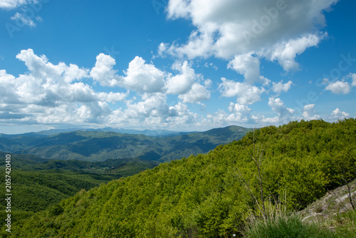 Bild auf Leinwand frignano regional natural Park Modena Apennines Monte Cimone and nature reserve