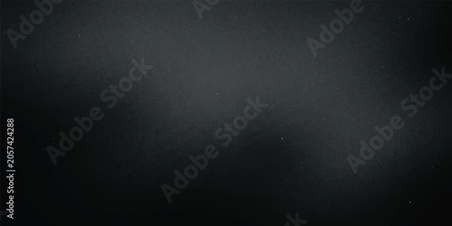 Canvas Print Dark moody grey gradient background with slight noise texture background gradien