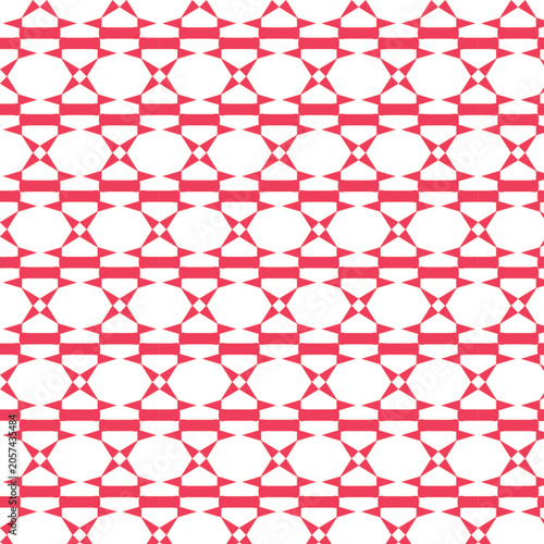 red and white seamless pattern, asanoha, hemp leaf, Sashiko, star-like, hexagonal, diamonds and triangles, resilient hemp plant, overlapping, traditional Japanese,