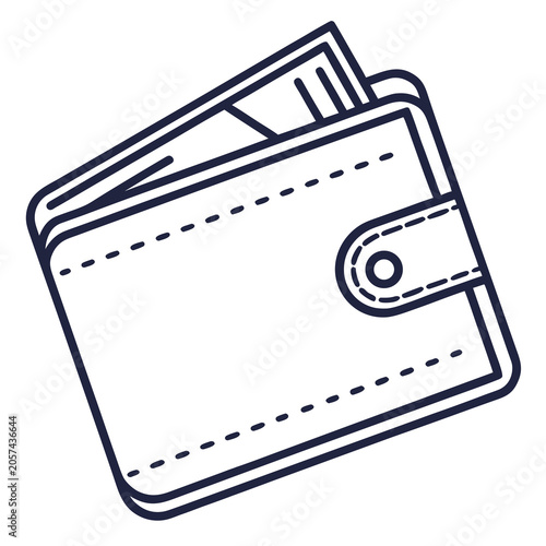 Wallet Icon Vector