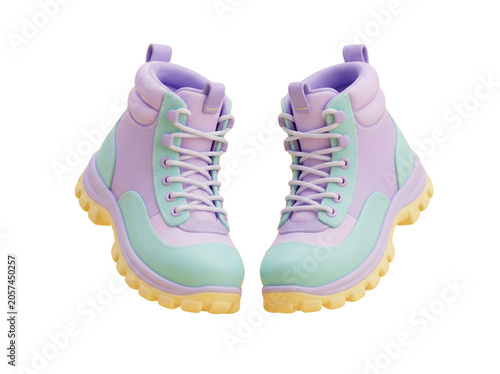 3D stylish boots
