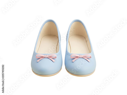 pastel blue women shoes 3d