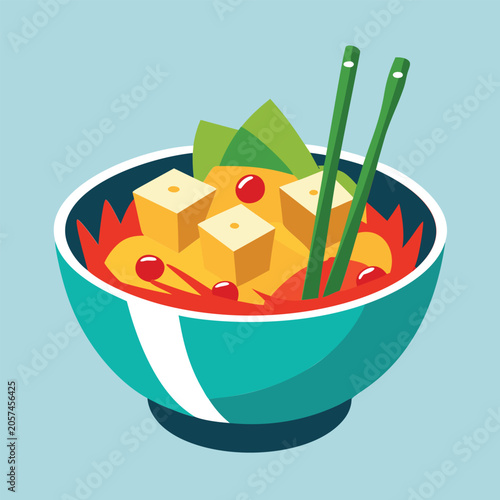 Bowl of Tom Yum Soup