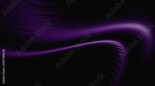 abstract purple silk wave background smooth flowing 3d curves luxury gradient texture for banner design	