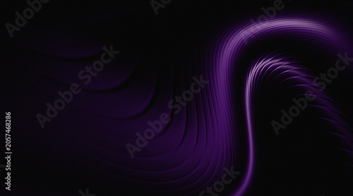 abstract purple silk wave background smooth flowing 3d curves luxury gradient texture for banner design	