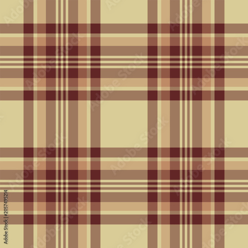 Fit plaid textile vector, multicolored fabric pattern background. Sexy texture seamless tartan check in orange and red colors.