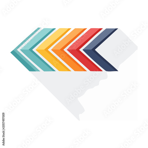 Colorful diagonal stripes vector pattern
