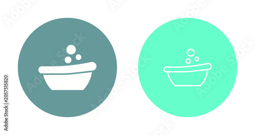 Bubble Bath Icon Design