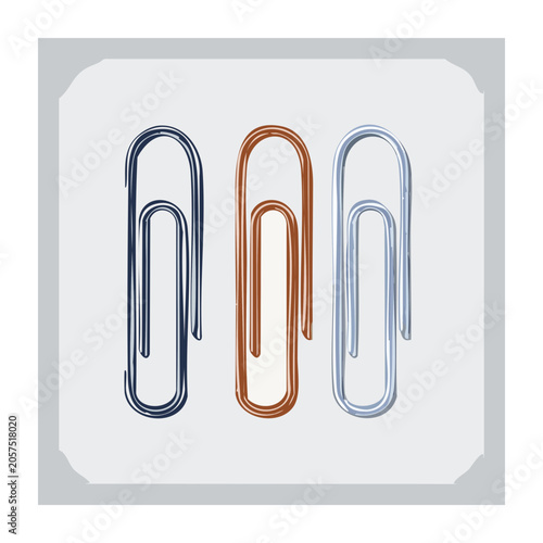 Flat design USB cables in blue orange and gray